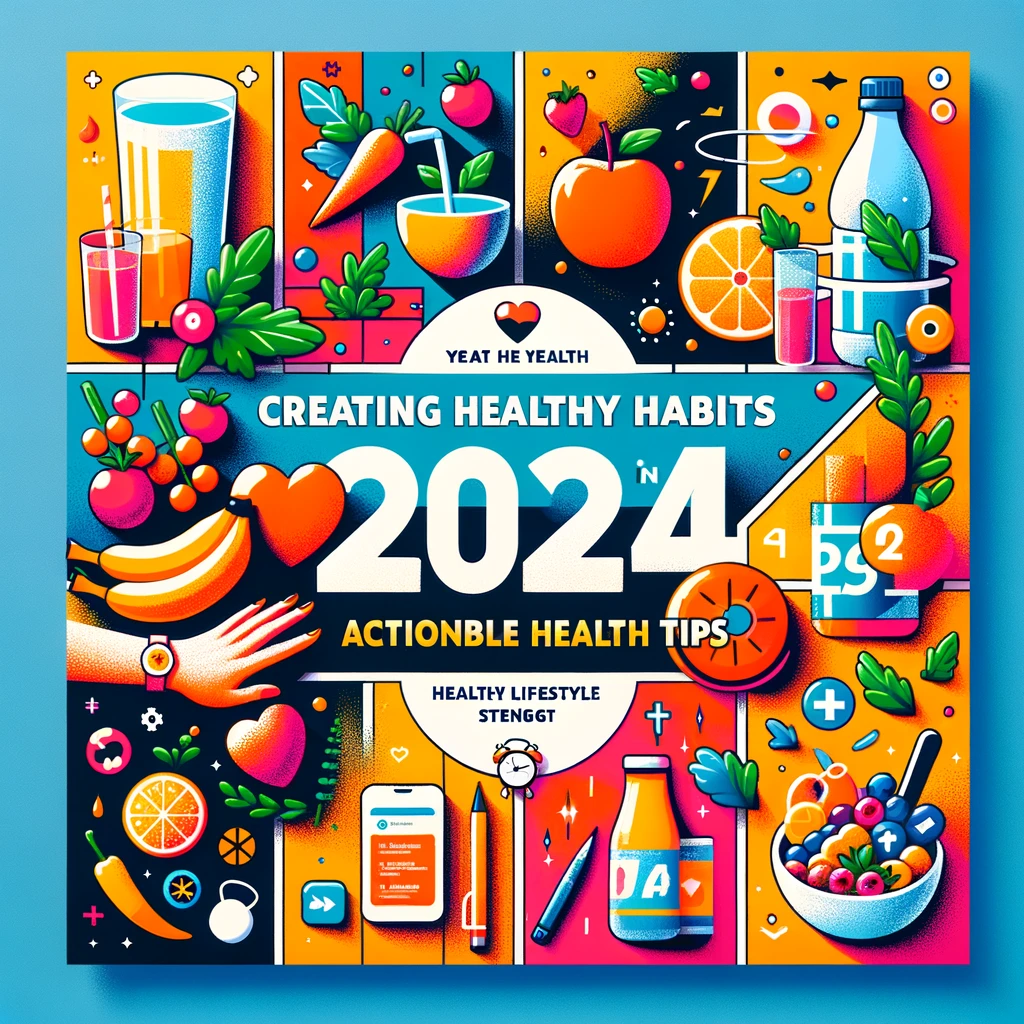 2024년 건강한 생활습관 만들기: 실천 가능한 건강 팁 / 숙면 운동 식습관 2024년 건강한 생활습관 만들기: 실천 가능한 건강 팁 / 숙면 운동 식습관